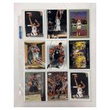 (9) Tim Duncan Basketball Cards