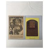 (2) Willie Mays Hall of Fame News Article & 1979 Post Card