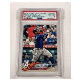 2018 Topps Update #US250 Ronald Acuna Jr. ROOKIE Graded PSA 8