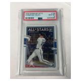 2020 Donruss Optic #198 Christian Yelich Graded PSA 10 GEM