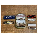 (4) John Deere Pocket Knives NIB