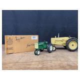 (2) 1/16 Cockshutt 560 + 1/25 Oliver 1855