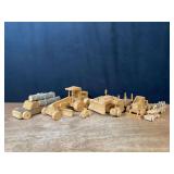 (7) Wood Trucks + Equipment