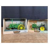 (2) 1/16 John Deere GP + LA NIB