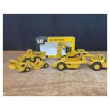 (4) 1/50 + 1/64 Caterpillar Equipment Ertl