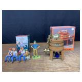 (5) Fox Fire Farm Figures + Maytag Washer