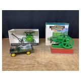 (3) John Deere Engine, Fire Pumper, Dain Truck