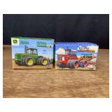 (2) 1/64 John Deere 8650 + IH 4786 NFTS NIB Ertl