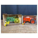 (2) 1/16 John Deere MI + G NIB Ertl