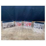 (4) 1/43 NFTS Tractors NIB Ertl