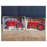 (2) 1/16 Farmall Super M-TA + H NIB Ertl