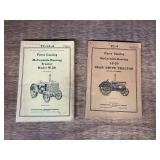 (2) IHC McCormick-Deering Parts Catalogs