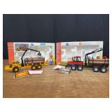 (2) 1/50 Volvo + 1/35 Valmet Graple Skiders Joal