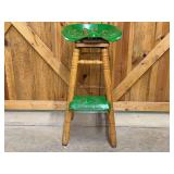 John Deere Cast Iron Seat Stool