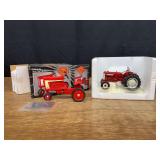 (2) 1/8 Farmal 806 Pedal + 1/16 IH Cub