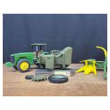 (3)1/16 John Deere Armored A, 8300, Forage Harvester