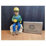 (2) John Deere Boy Stature + Stepping Stone