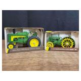 (2) 1/16 John Deere 630LP + BR NIB Ertl