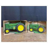 (2) 1/16 John Deere R + M NIB Ertl