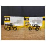 (2) 1/50 Caterpillar 980G + 545 Skider NIB Norscot