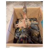 Pipe Vice, Screwdrivers, Etc