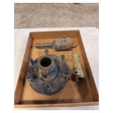 John Deere Batwing Clutch Parts and (2) PTO Adaptors
