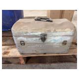 Toolbox of Assorted Paintbrushes