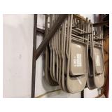 (90) Folding Steel Chairs