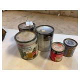 Aluminum paint, Cat and IH Yellow paint metal polish.