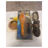 12v Work Light, 120v Work Light & 6” Wire Wheel