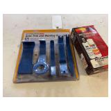 Pittsburgh Auto trim tool set. K&N recharge kit.