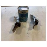 Antique Metal Ford Oil Can and Spouts