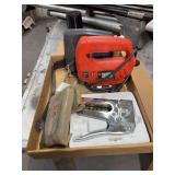 (2) Jig Saws and (2) Staple Guns