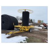 Agri Drain Tile Stringer Trailer
