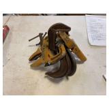 C-Clamps,  Handi Clamps. Quick Grip Clamps.