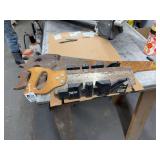 Miter Box & (3) Saws