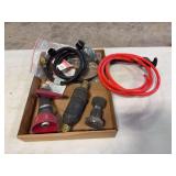LP Gas Tube, Manual Transfer Pump, & Assorted Nozzles