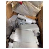 Assorted 3/4” PVC Electrical Fittings & Switchplates