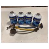 4 Cans R134a AC Coolant