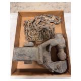 Short 3/8” Chain with Hooks & Combo Ball Hitch