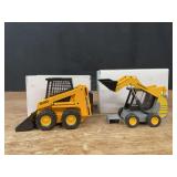 (2) 1/25 Fermec 553V + Benford S40 Skid Steers NIB