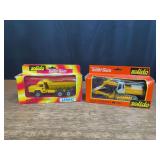 (2) 1/50 IH Excavator + Dump Truck NIB Solido