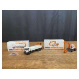 (2) 1/50 Atlas Weyhausen Truck + Excavator Conrad