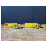 (2) 1/50 Eder Excavators NIB NZG