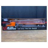 1/64 Schneider Flatbed Semi NIB DCP
