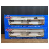 (2) O Scale Rail Cars NIB Atlas
