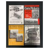 (4) McCormick-Deering Sales Literature