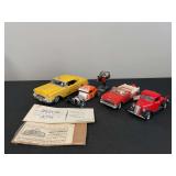 (5) Truck, Engine, + Cars