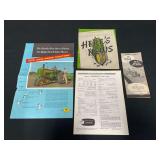 (4) John Deere Sales Literature