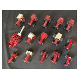 (15) 1/64 Case-IH + IH Tractors